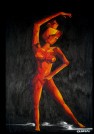 BAILARINA POR LA ARTISTA OCAMPO DENISE